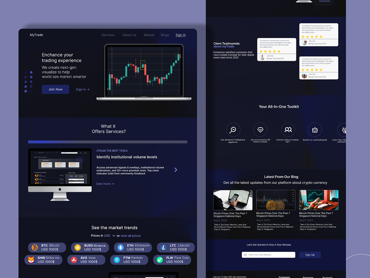 landing-page-cryptocurrency
